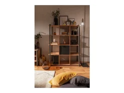 Biblioteca Industrial 12 casillas H145 cm - DENVER