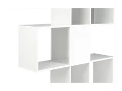 Biblioteca separador blanco lacado brillante A147 cm COMO