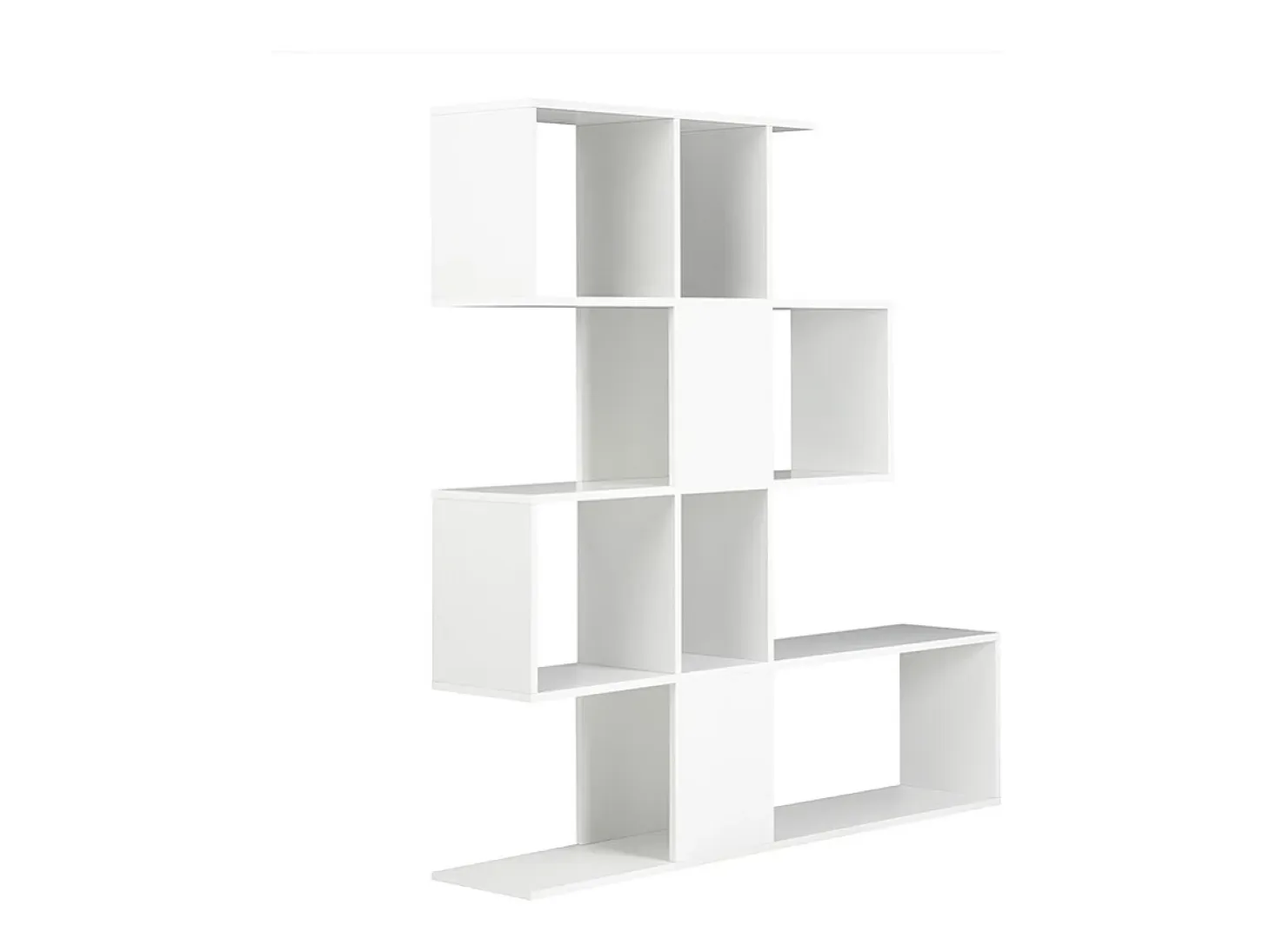 Biblioteca separador blanco lacado brillante A147 cm COMO