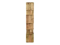 Biblioteca separador en madera de mango maciza L88 cm RUPAH