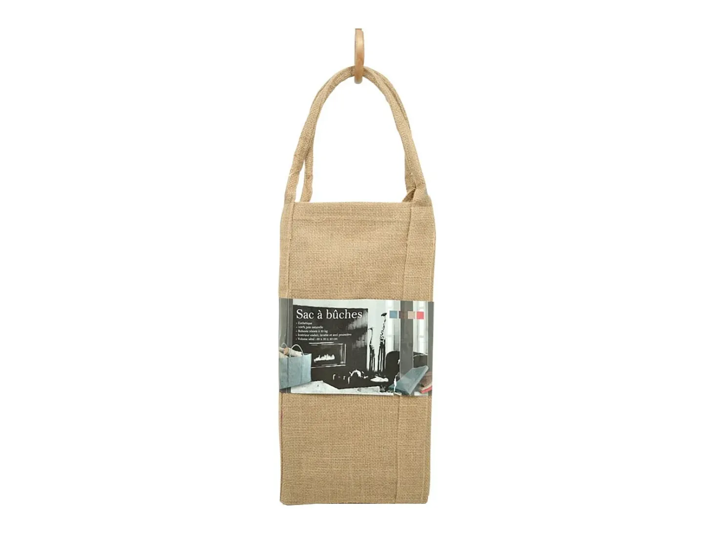 Bolsa de yute para troncos