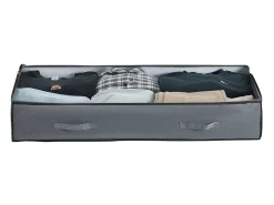Bolsas de Almacenamiento SucceBuy para debajo de la Cama 4 Piezas 90 L, Organizador de Zapatos para debajo de la Cama con Tapas Transparentes