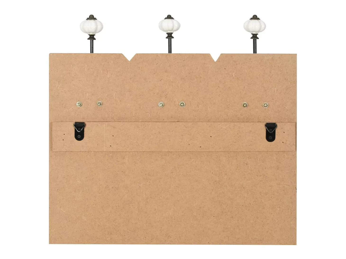 Borghild Perchero de pared LIVE LIFE con 6 ganchos 120x40 cm
