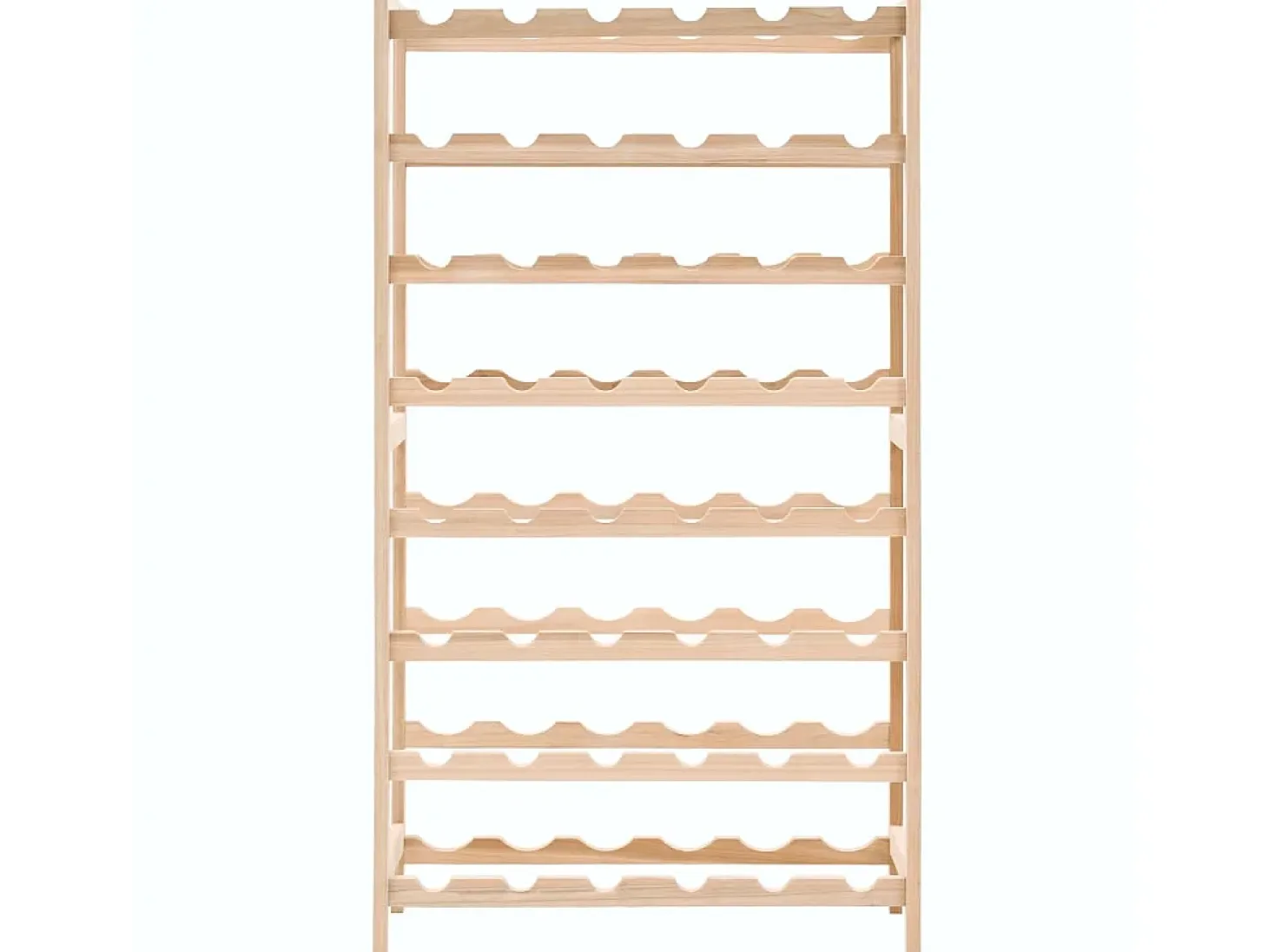 Botellero de madera de cedro 57,5x28x102 cm ES490964