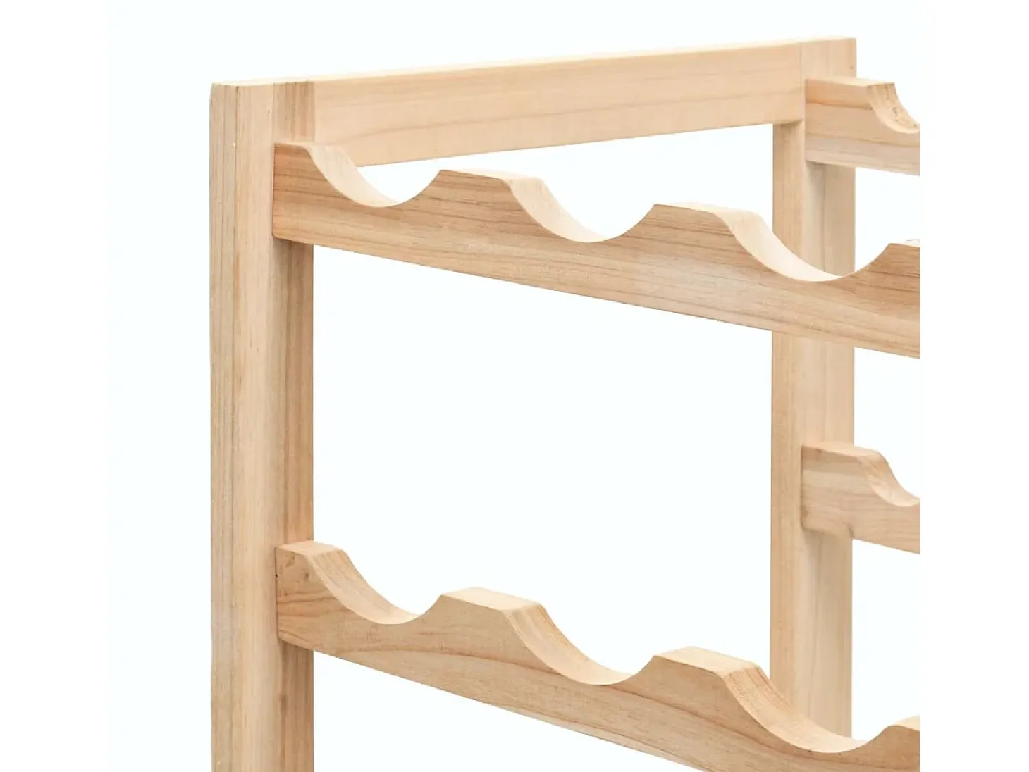 Botellero de madera de cedro 57,5x28x102 cm ES490964