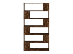 Branchville Estantería/divisor de espacios roble ahumado 100x24x188 cm