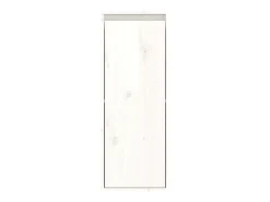 Brynjolf Muebles para TV 4 piezas madera maciza de pino blanco