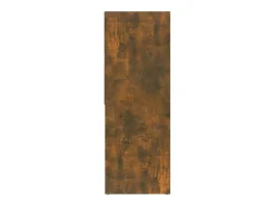 Burtonsville Estantería madera contrachapada color roble ahumado 67x24x161cm