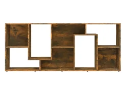 Burtonsville Estantería madera contrachapada color roble ahumado 67x24x161cm