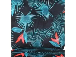 Butaca de salón descalzadora de 75x66x57 cm de tela en color azul y patas doradas Momoa