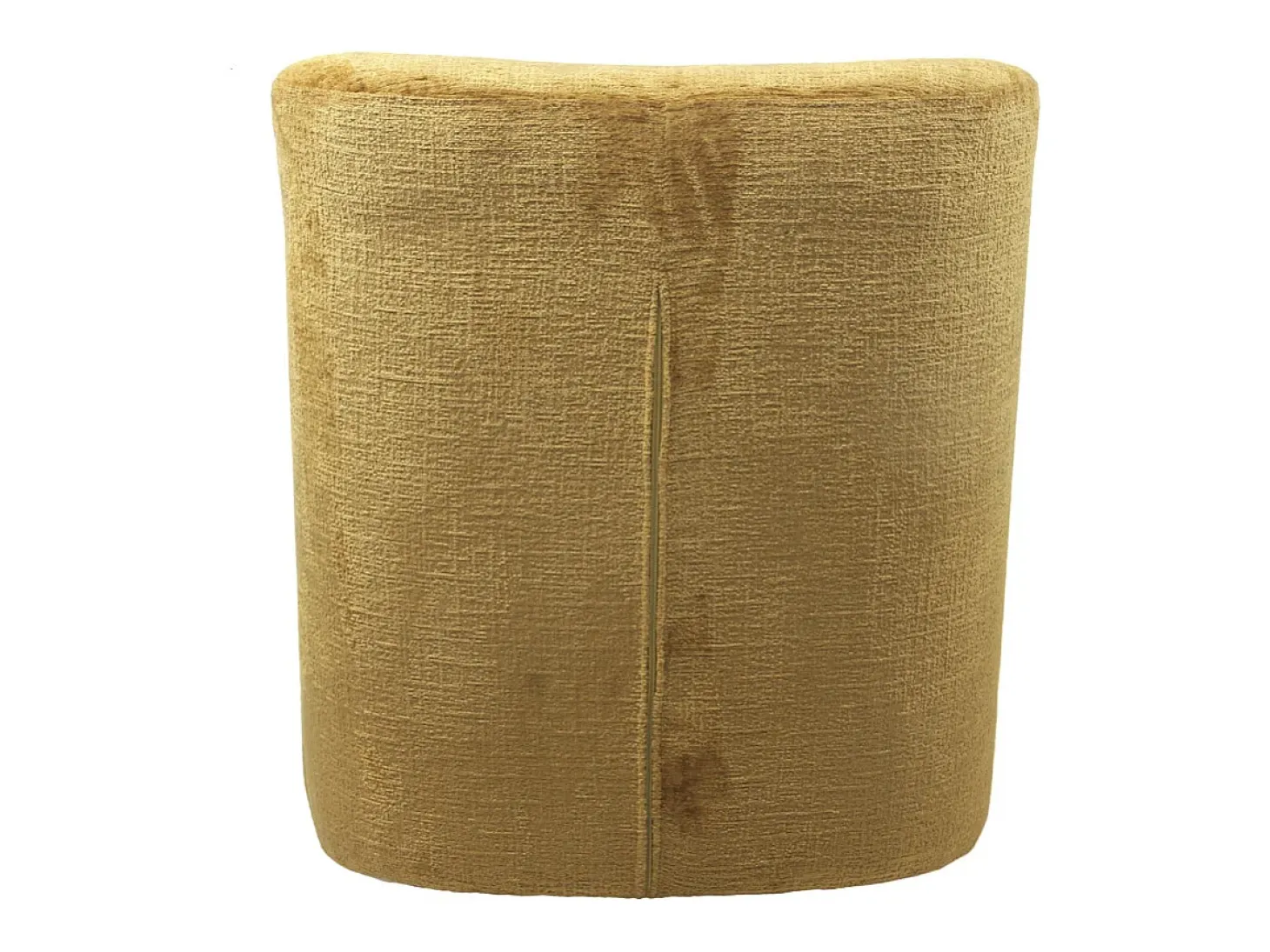 Butaca de 69x65x75 cm con mecanismo giratorio de 360º y estructura de madera mostaza Gian