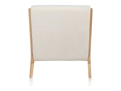 Butaca Elka Beige - Madera natural