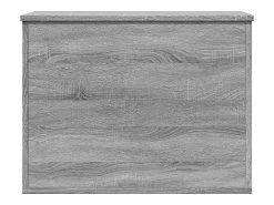 Caja de almacenaje madera de ingeniería gris Sonoma 60x42x46 cm
