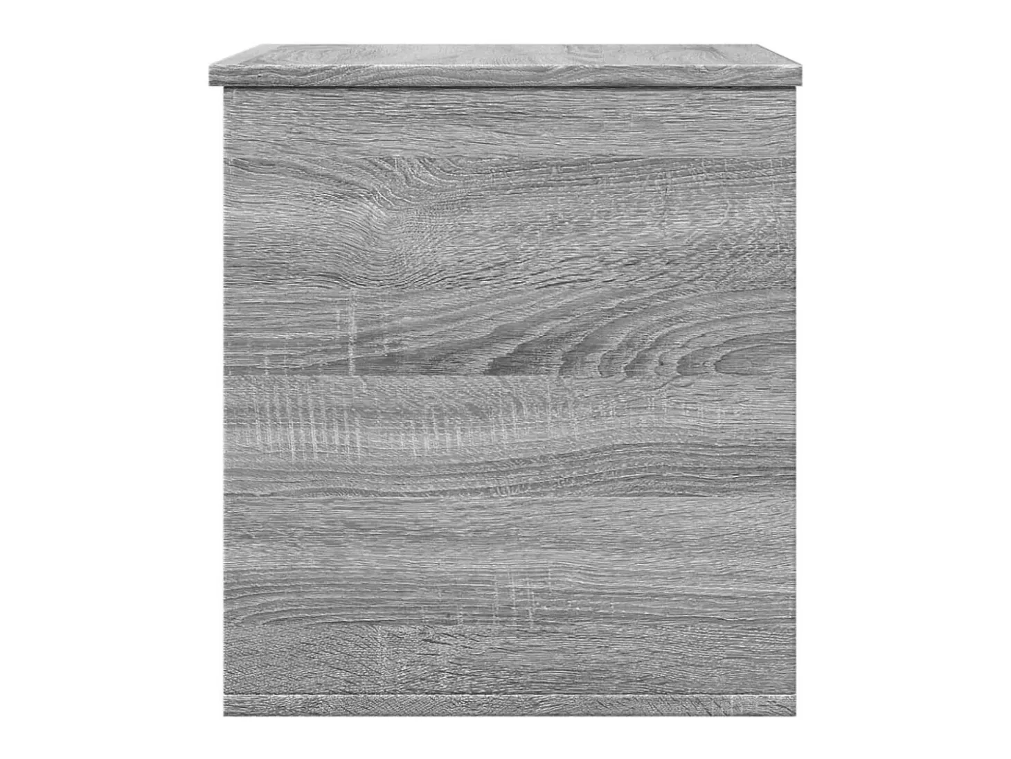 Caja de almacenaje madera de ingeniería gris Sonoma 60x42x46 cm ES538724