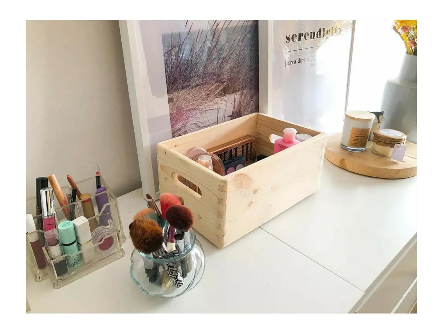 Caja de madera 40 x 30 x 23 cm