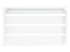 Caja de madera maciza en tono blanco de 49x30,5x7,5cm - BOX - DECOWOOD