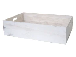 Caja de madera MCW-C20 (juego de 6), blanco desgastado