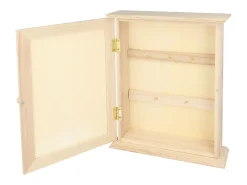 Caja de madera para llaves para decorar de 25 cm