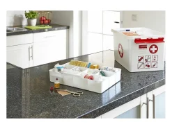 Caja de primeros auxilios Q-line de 9 litros