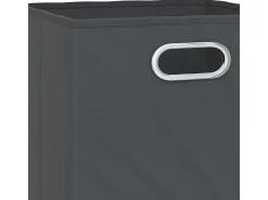 Caja plegable antracita 30x30x30