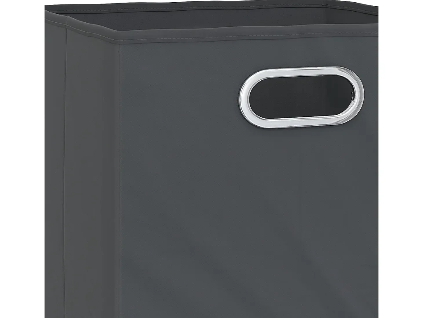 Caja plegable antracita 30x30x30