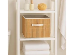 Caja plegable MCW-C21 (juego de 4), color natural