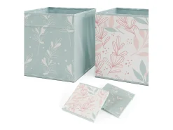 Caja plegable turquesa 30x30x30
