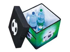 Cajas de almacenamiento Fabo, bolsa refrigeradora, taburete, con tapa, negro, blanco, verde.