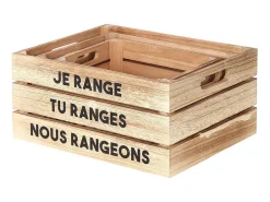 Cajas de almacenamiento Family Life (juego de 3)