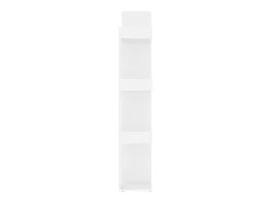 Candler Estantería librería madera contrachapada blanco 86x25,5x140 cm