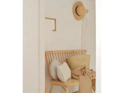 Capazo de esparto natural de 50x35x35cm - MENORCA - DECOWOOD