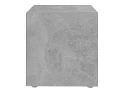 Cape Canaveral Mueble de TV 2uds madera contrachapada gris hormigón 37x35x37cm