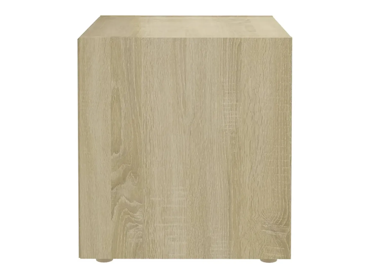 Cape Canaveral Mueble para TV madera contrachapada roble Sonoma 37x35x37 cm