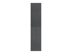 Centerville Estantería/divisor de espacios pino macizo gris 40x30x135,5cm