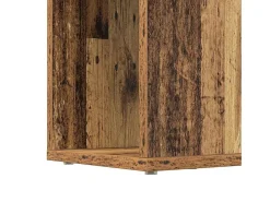 Centro de entretenimiento Marrón 80 x 24 x 124 cm
