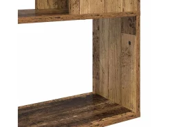 Centro de entretenimiento Marrón 80 x 24 x 124 cm