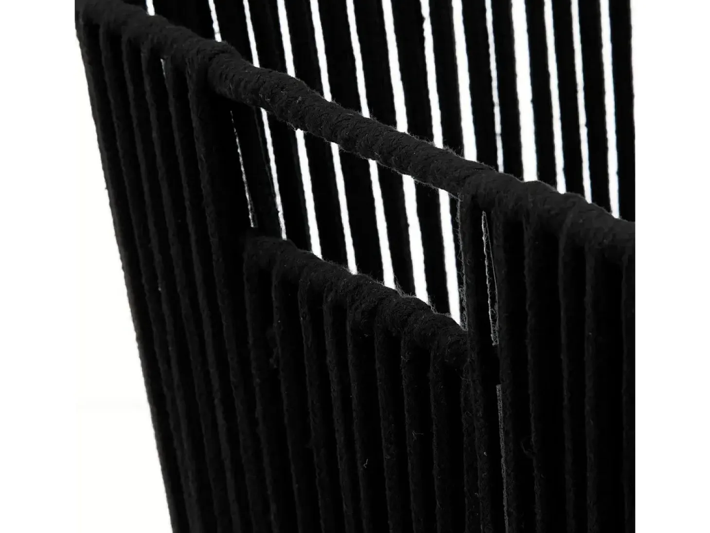 Cesta de almacenaje efecto cuerda