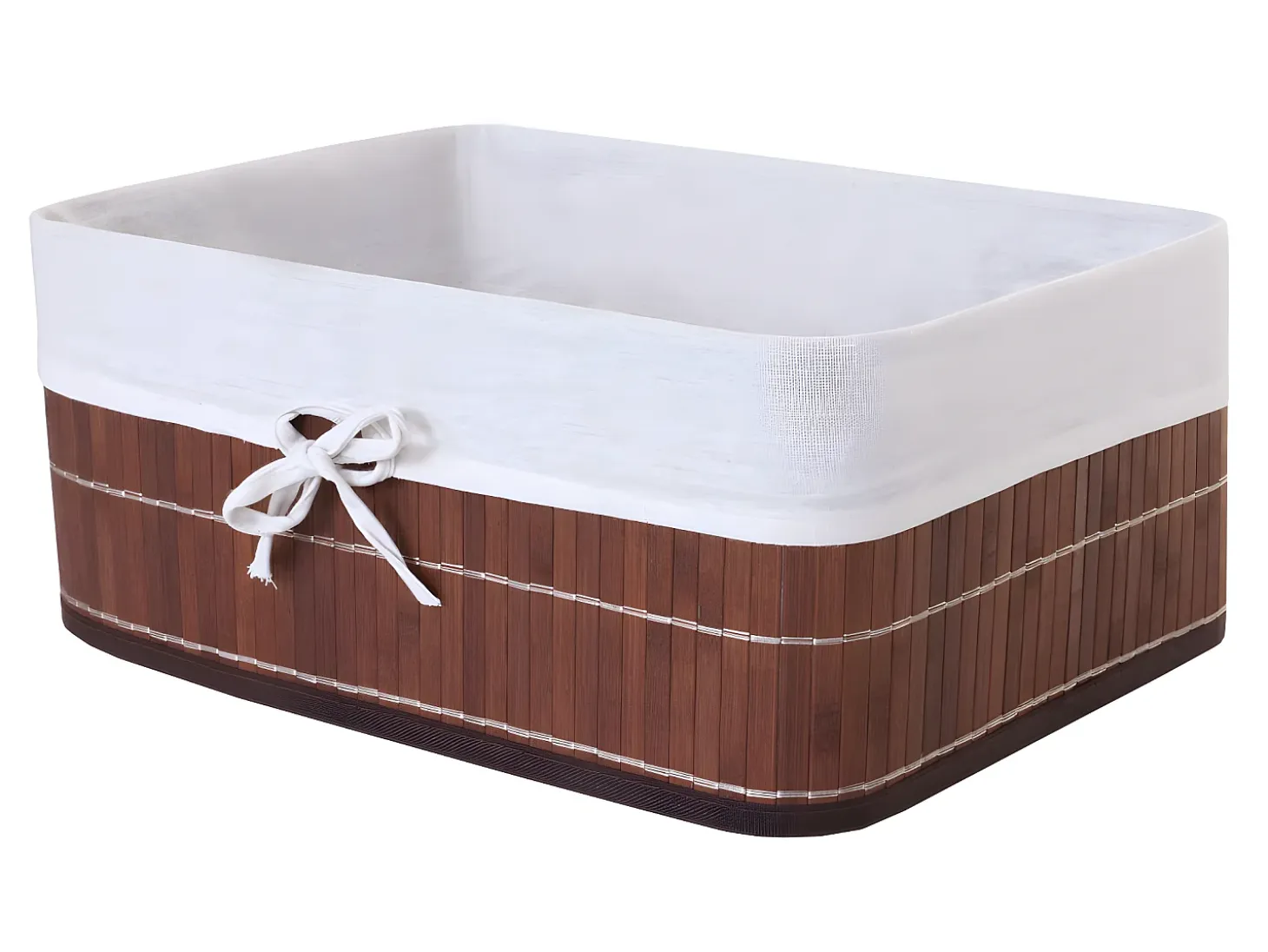 Cesta de almacenaje MCW-C21 (juego de 3), marrón