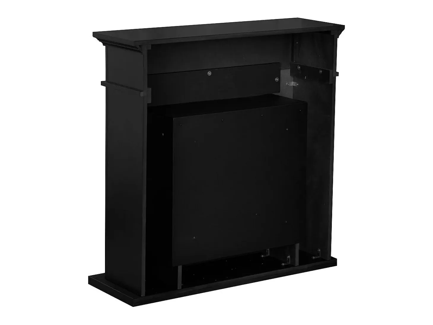 Chimenea de bioetanol biochimenea de suelo JEFFERSON Negro L 89,5 x H 90,5 x D 28