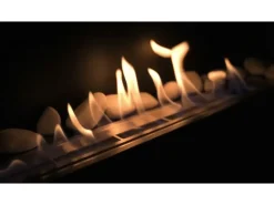 Chimenea de bioetanol de pared Siena Black, L 90 x P 12 x H 40