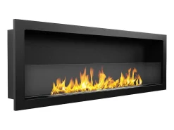 Chimenea de bioetanol empotrada en la pared biochimenea 120x40 FURORE 120