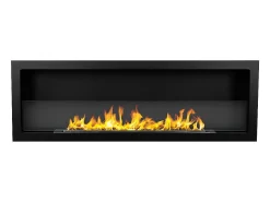Chimenea de bioetanol empotrada en la pared biochimenea 120x40 FURORE 120