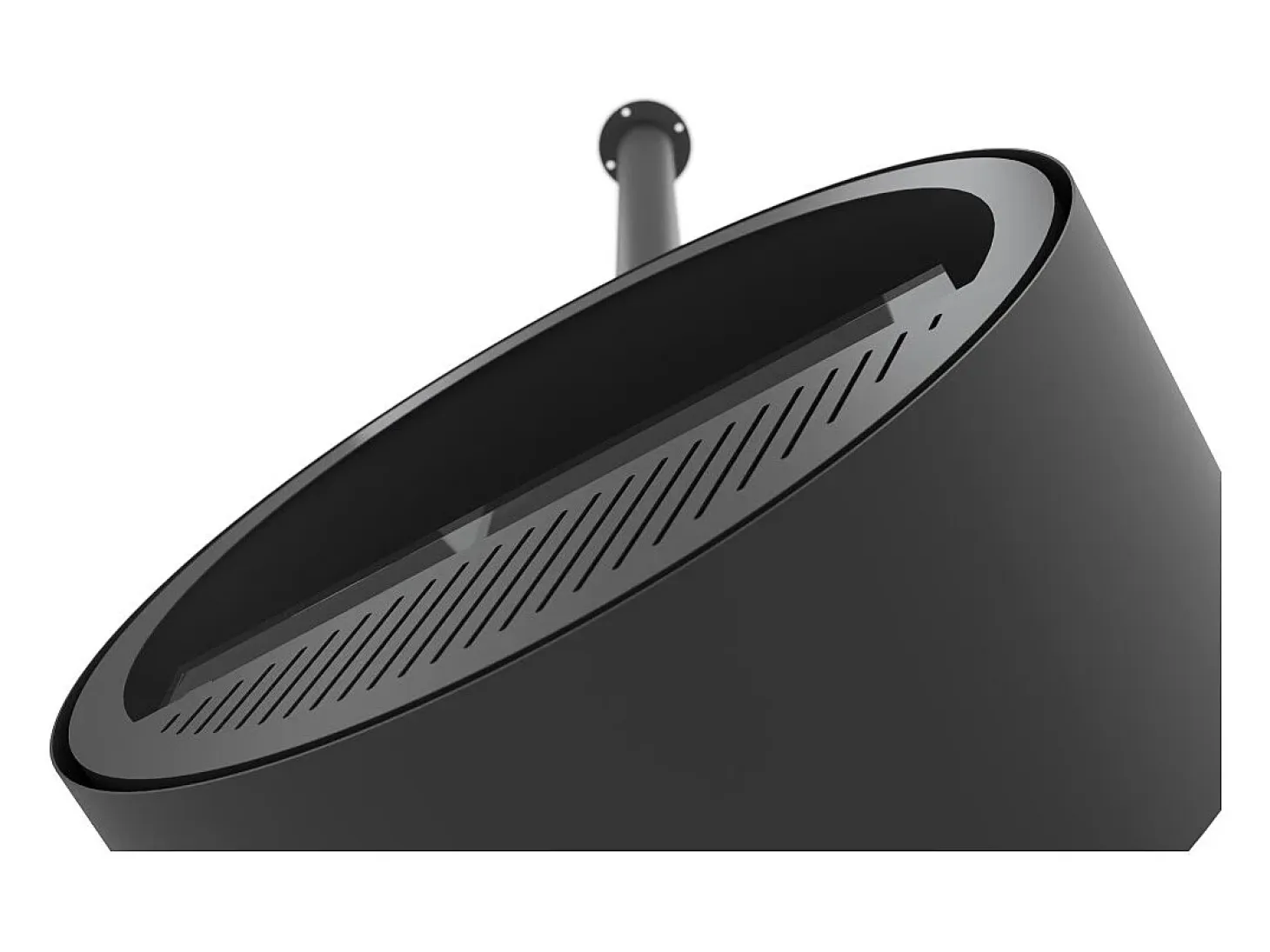Chimenea de vapor de agua empotrada Corner L1200 con llama multicolor, efecto 3D y control mediante app, depósito de 2,4 l - 120 cm
