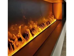 Chimenea eléctrica de vapor de agua con quemador integrado 3D APP 75 PRO-LINE