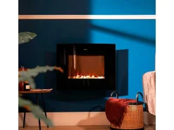 Chimenea eléctrica decorativa Ready Warm 2650 Curved Flames Connected Cecotec 2000W control vía App