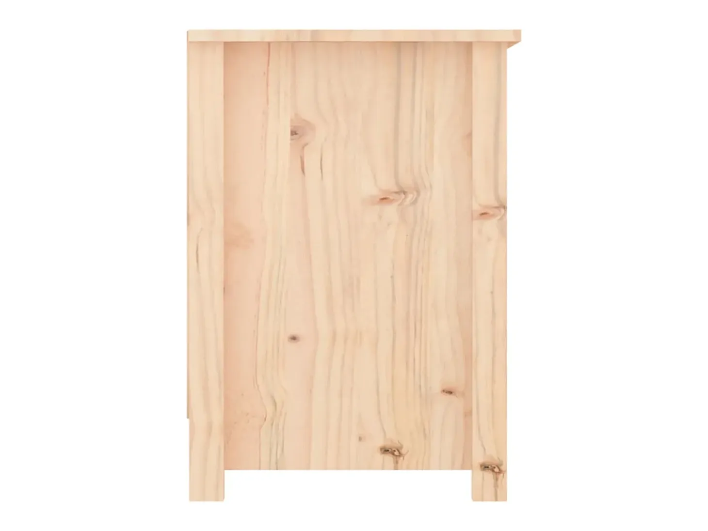 Clinton Corners Mueble de TV de madera maciza de pino 103x36,5x52 cm