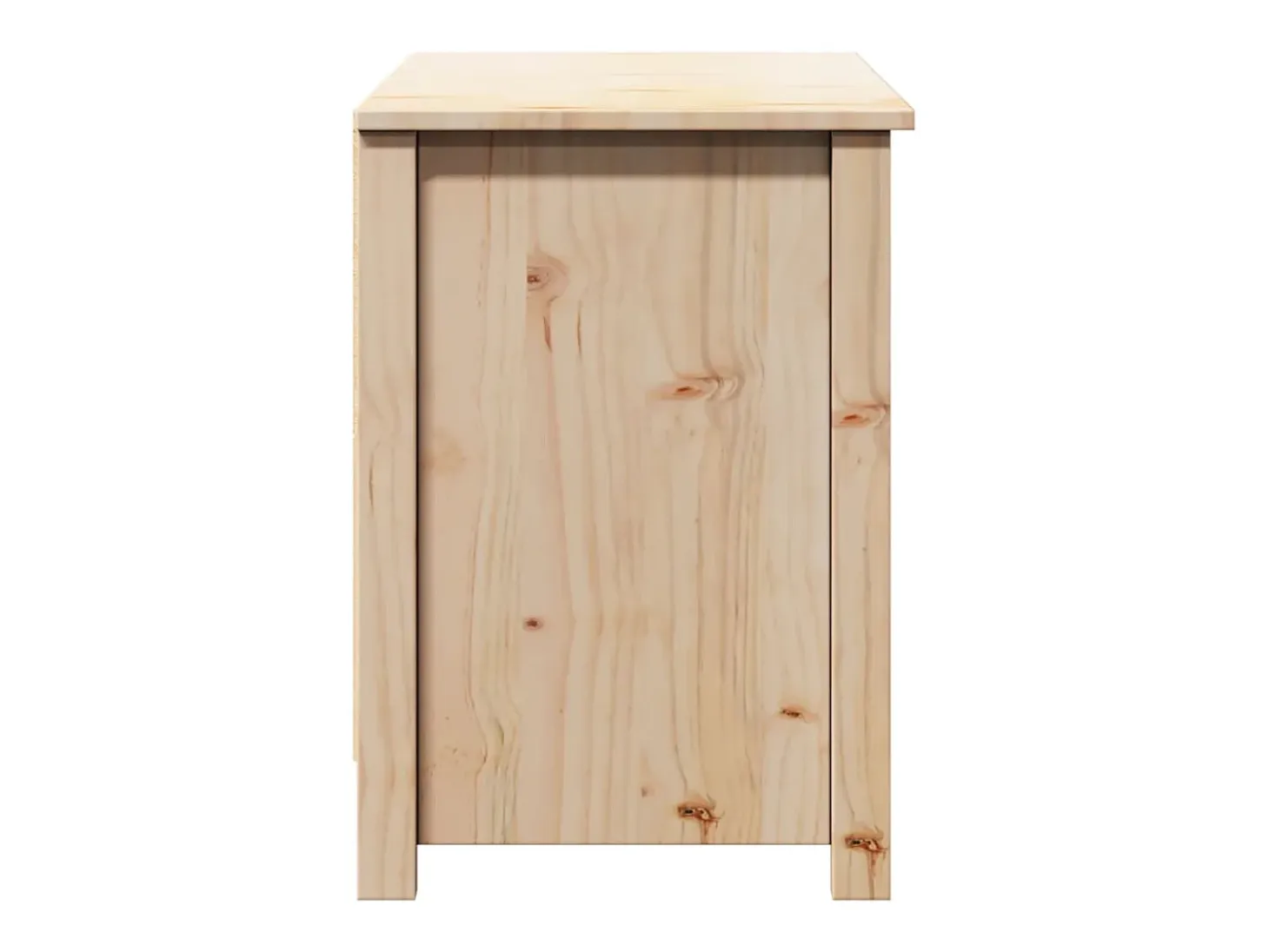 Clinton Corners Mueble de TV de madera maciza de pino 103x36,5x52 cm
