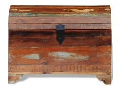 Cofre de almacenamiento de madera maciza reciclada ES164162