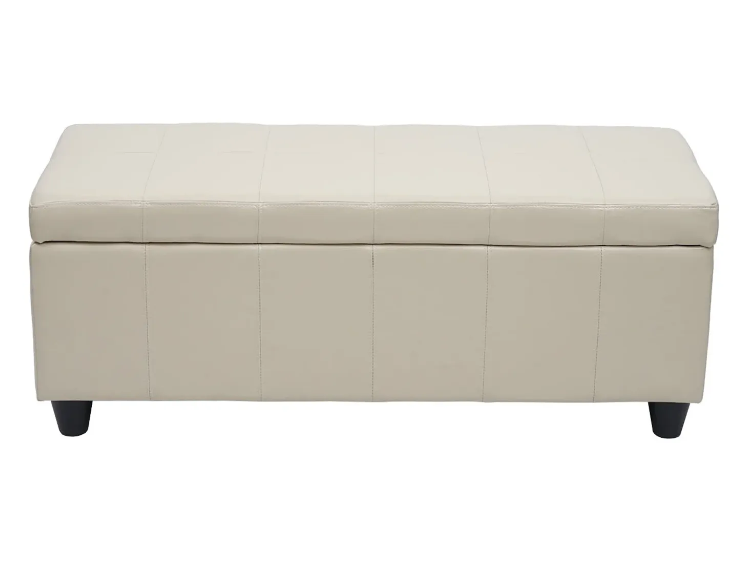 Cofre de almacenamiento Kriens, crema