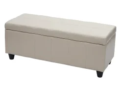 Cofre de almacenamiento Kriens, crema